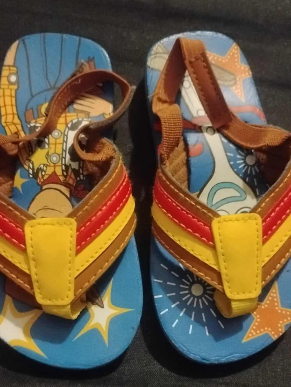 Disney Flip Flops With Woody And Forky